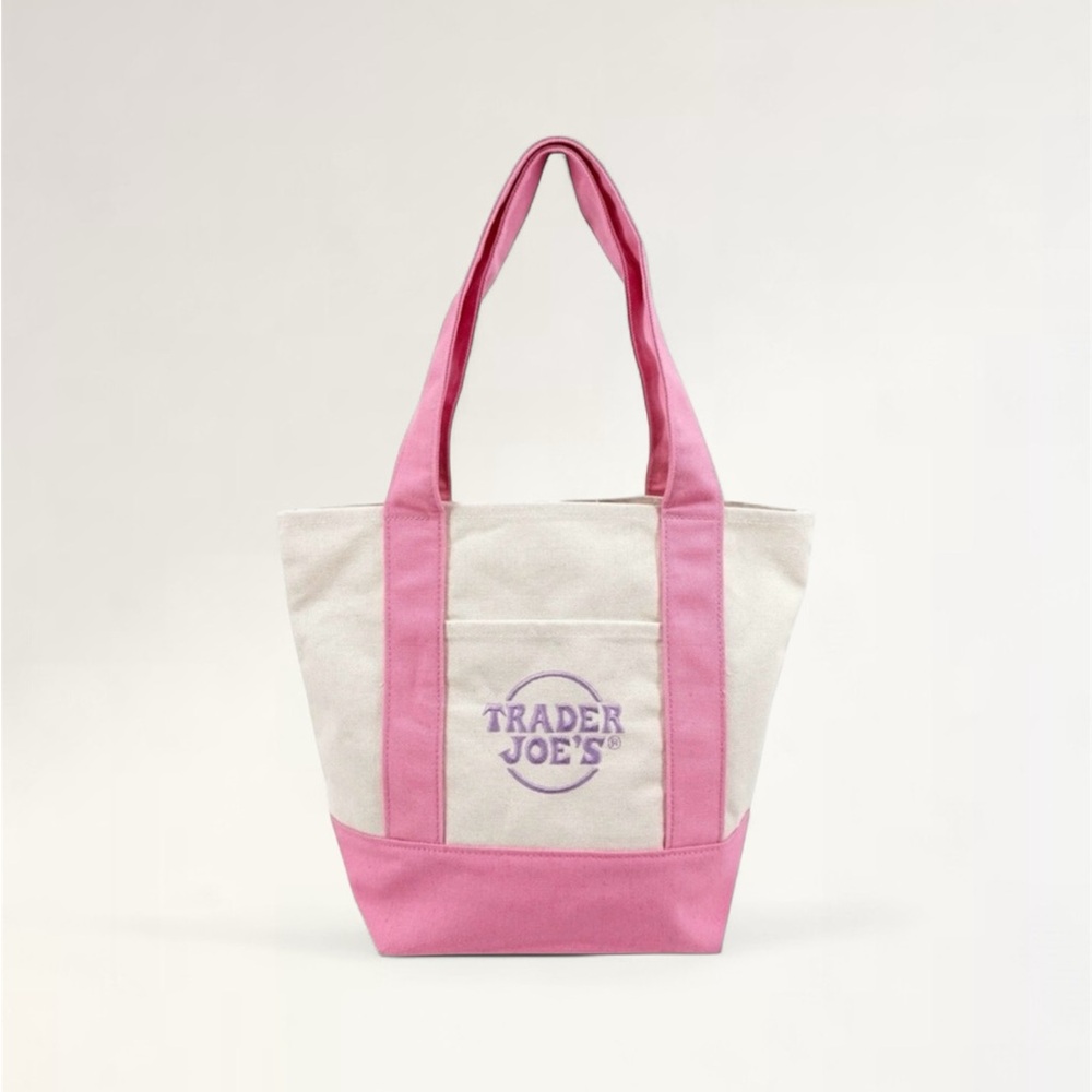 Trader Joe’s • Mini Pastel Limited Edition 2025 Tote- Pastel Pink